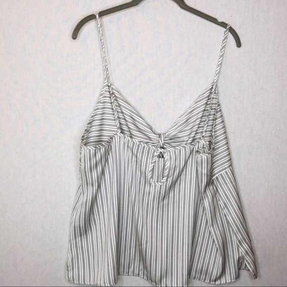 Inc knot front Spaghetti strap pajama tank top XL - Picture 6 of 9